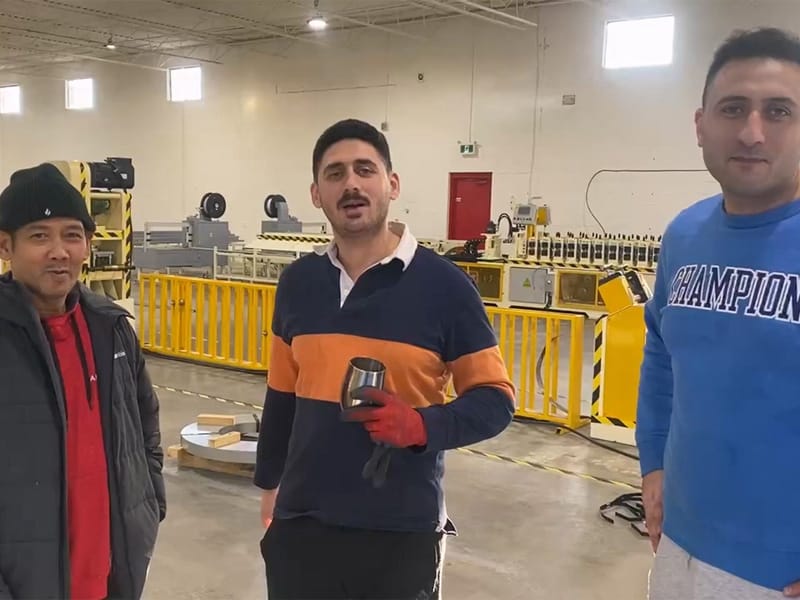 來(lái)自加拿大客戶(hù)的新年祝福：致中拓冷彎團(tuán)隊(duì)的美好期許